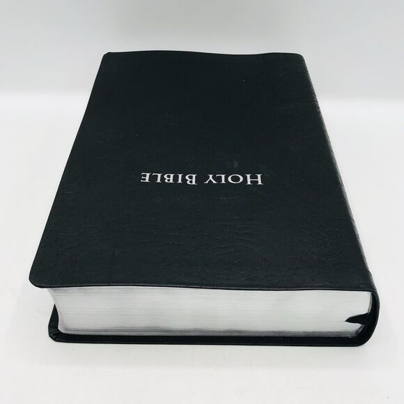 King James Study Bible 2nd Ed Bonded Leather Black Thomas Nelson BRAND NEW - Picture 5 of 10